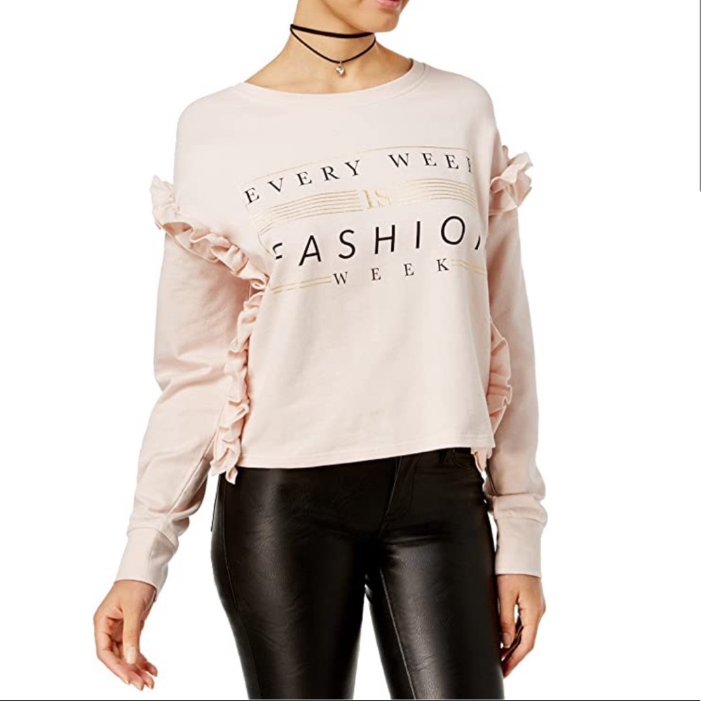 Polly and Esther Soft Pink Sweatshirt
